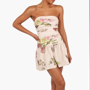 Petal and Pup Tiff Floral Print Mini Dress - size M - NWT